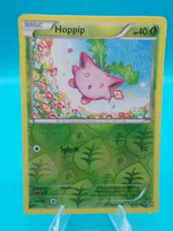 Hoppip 3/114 XY-Steam Siege Pokemon TCG Reverse Holo Lightly Played - Image 1