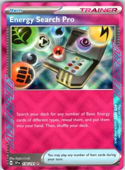 ENERGY SEARCH PRO 176/191 SURGING SPARKS POKEMON NM/M - Image 1