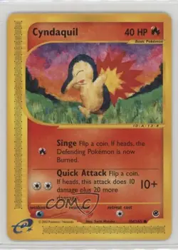 Cyndaquil Pokemon e-Card Series Expedition #104 2002 - Image 1