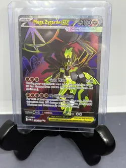 Mega Zygarde ex 104/088 Full Art Ultra Rare Pokemon TCG: Perfect Order NM Holo - Image 2