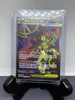 Mega Zygarde ex 104/088 Full Art Ultra Rare Pokemon TCG: Perfect Order NM Holo - Image 4