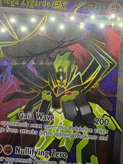 Mega Zygarde ex 104/088 Full Art Ultra Rare Pokemon TCG: Perfect Order NM Holo - Image 5