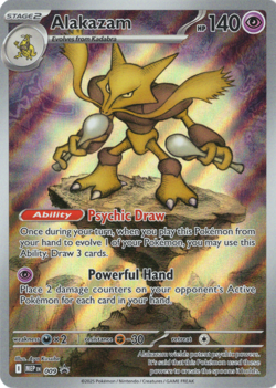 Pokemon Mega Evolution - Alakazam 009 Black Star Promo NM - Image 1