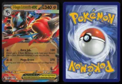 Mega Lucario ex - 012 012 Holo Promo ME: Mega Evolution Promo Pokemon NM - Image 3