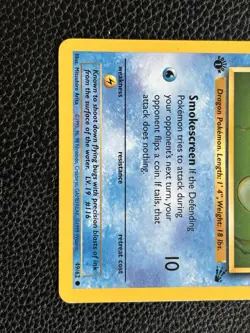 1999 POKEMON FOSSIL 1ST EDITION HORSEA #49/62 - Image 3