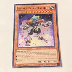 Superheavy Samurai Thief - 1st Edition - Yu-gi-oh TCG - Image 1