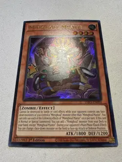 Yu-Gi-Oh! Mimighoul Master Ultra Rare 1st Ed INFO-EN090 Near Mint - Image 1