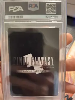 Lightning 1-141L FULL ART FOIL Final Fantasy Card Game 71010078 PSA 10 - Image 2