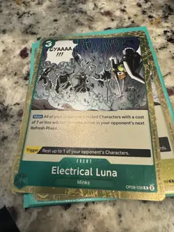 One Piece TCG Electrical Luna OP08-036 Rare Two-Legends - Image 1