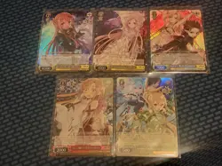 Weiss Schwarz Japanese SAO 10th Anniversary Asuna Foil SR - Image 1