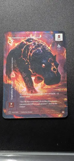 Wonders Of The First FF MYTHIC Wonder! Cots PYRAETHOS THE Ash Clouded. solfera - Image 4