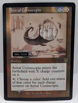 MTG Brother's War - Astral Cornucopia Serialized | Numbered 385/500 - Image 1