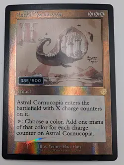 MTG Brother's War - Astral Cornucopia Serialized | Numbered 385/500 - Image 3