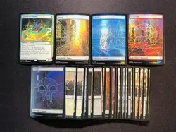 2025 Magic: The Gathering Radioactice Spider Plains Swamp Foil Lot*33 FQ80 - Image 1