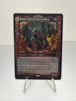 Birgi, God of Storytelling (Showcase) Kaldheim Foil - Image 1