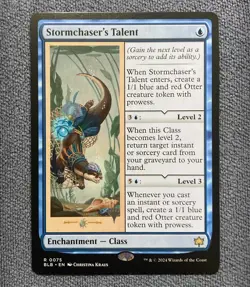 MTG Stormchaser's Talent (Promo) x1 NM ! Bloomburrow PPBLB / Magic The Gathering - Image 1