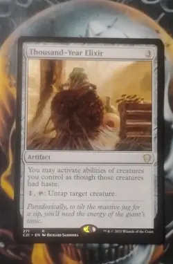 Thousand-Year Elixir Commander 2021 Regular - Image 1