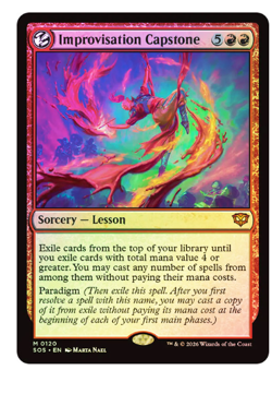 Improvisation Capstone - Foil Secrets of Strixhaven MTG - Image 1