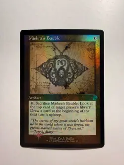 Mishra's Bauble (Schematic) 97 MTG The Brothers' War: Retro Frame Artifacts Foil - Image 1