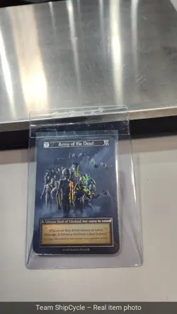 Army Of The Dead Sorcery Contested Realm Gothic Unique Foil G2U - Image 3