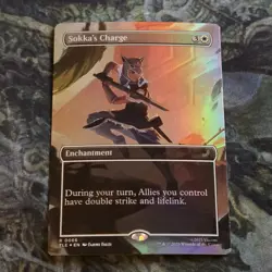 Sokka's Charge (Borderless) Avatar: The Last Airbender: Eternal-Legal Foil - Image 1