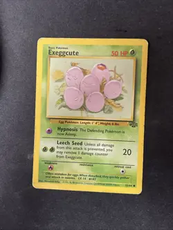 EXEGGCUTE - Jungle Set 52/64 Common Pokemon Card Unlimited D53 - Image 1