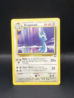Pokemon TCG Dragonair Base Set 2 Unlimited Rare Card 22/130 - Image 1