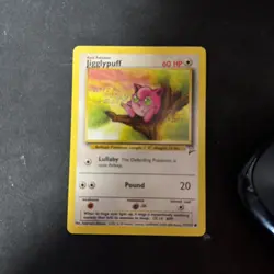 Pokemon TCG Jigglypuff Base Set 2 77/130 Regular Unlimited Common D2 - Image 1