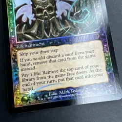 Necroportence Foil EDH Card Collectible Magic the Gathering - Image 3