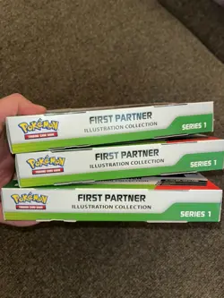Pokemon TCG First Partner Illustration Collection Series 1 Lot Of 3 Sealed - Image 4