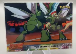 # Topps Pokemon #34 Movie The Ultimate Match 1st Print 1998 Movie Vintage NM/LP - Image 1