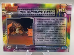 # Topps Pokemon #34 Movie The Ultimate Match 1st Print 1998 Movie Vintage NM/LP - Image 2