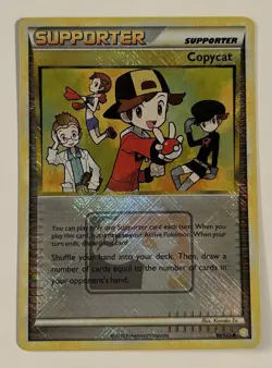 Pokemon TCG Copycat Play Pokemon Reverse Holo 90/123 LP - Image 1