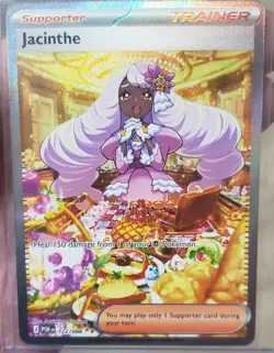 Jacinthe 122/088 Perfect Order Pokemon TCG SIR Holo In Ltd. Edition Top Loader - Image 2