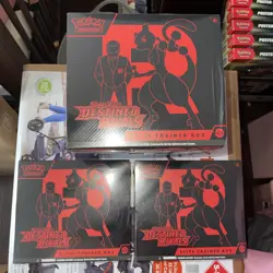Pokemon Destined Rivals Elite Trainer Box ETB Factory Sealed x3 SEE DESCRIPTION - Image 1