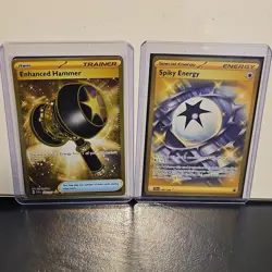 Pokemon TCG Enhanced Hammer 224/198 Spiky Energy 190/159 Holo Card Lot - Image 1