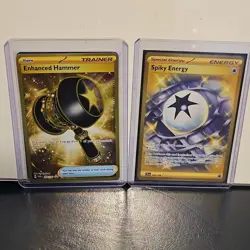 Pokemon TCG Enhanced Hammer 224/198 Spiky Energy 190/159 Holo Card Lot - Image 2