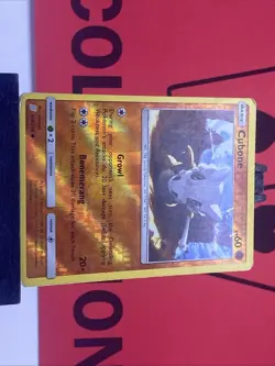 Cubone 105/236 Sun & Moon Reverse Holo Common Pokemon TCG 2019 HP - Image 4