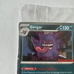 Gengar Swirl! Gengar 050/088 Gamestop STAMPED -Perfect Order GS PROMO SEALED!!! - Image 3