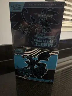 Pokemon TCG ETB Elite Trainer Boxes Black Bolt Phantasmal Flames New Sealed - Image 1