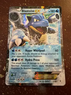 Pokemon - Blastoise-EX - 17/83 - Holo Rare ex - Generations - NM - Image 1