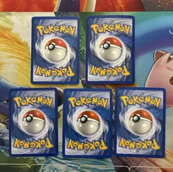 Vintage Pokemon Card Lot Reverse Holo Fire Ivysaur Jirachi - Image 2