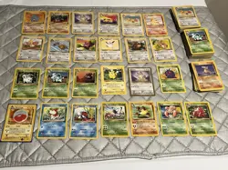 Pokemon Jungle Set Bulk Lot 106 Cards Total Golden Meowth - Image 1