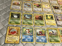 Pokemon Jungle Set Bulk Lot 106 Cards Total Golden Meowth - Image 2
