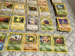 Pokemon Jungle Set Bulk Lot 106 Cards Total Golden Meowth - Image 3