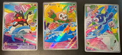 2026 Pokemon TCG Series 1 First Partner Illustration Collection Alola Starters - Image 1