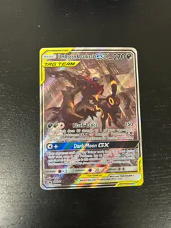 2019 Unified Minds Umbreon & Darkrai GX Holo Black Star Promo #SM241 - Image 1