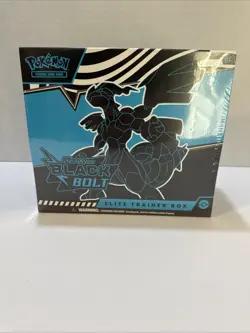 Pokemon TCG Scarlet & Violet – Black Bolt Elite Trainer Box ETB – New Sealed - Image 1