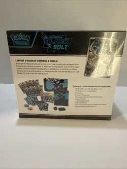 Pokemon TCG Scarlet & Violet – Black Bolt Elite Trainer Box ETB – New Sealed - Image 2