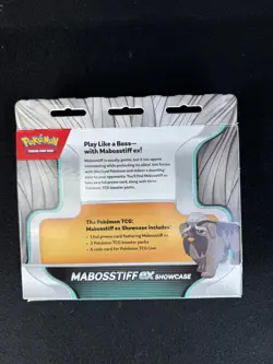 Pokemon TCG Mabosstiff EX Showcase Box Sealed - Image 2